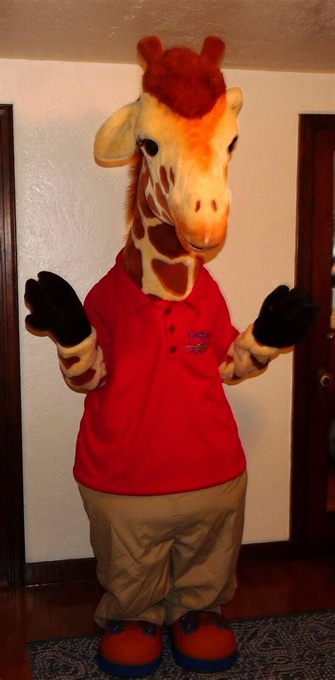 Geoffrey mascot uniform